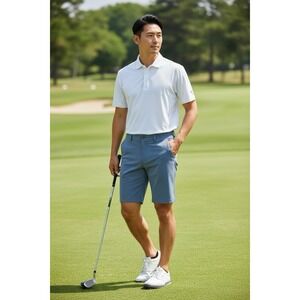Callaway Men's 38 Performance Golf Shorts 0788 Opti-Dri Media Pocket Blue New